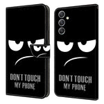 Til Samsung Galaxy A15 4G Cover Ridsefrit PU-læder 3D-mønster Telefoncover