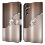 Til Samsung Galaxy A15 4G Cover Ridsefrit PU-læder 3D-mønster Telefoncover