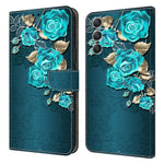 Til Samsung Galaxy A15 4G Cover Ridsefrit PU-læder 3D-mønster Telefoncover