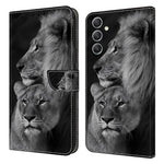 Til Samsung Galaxy A15 4G Cover Ridsefrit PU-læder 3D-mønster Telefoncover