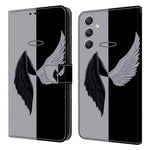 Til Samsung Galaxy A15 4G Cover Ridsefrit PU-læder 3D-mønster Telefoncover