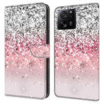 Xiaomi Redmi K60 Ultra / 13T / 13T Pro-skal med 3D-mönster i läder och plånbok.