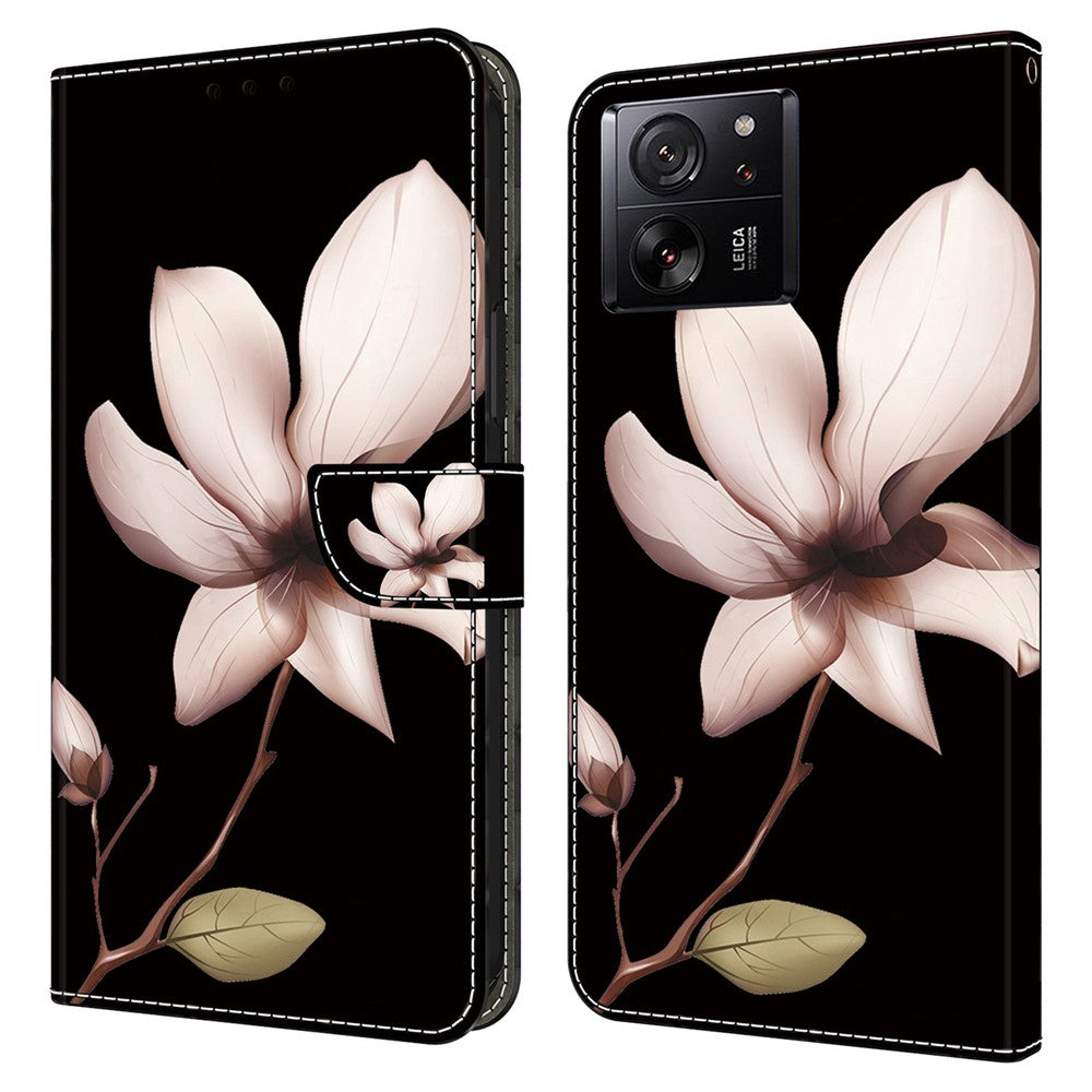For Xiaomi Redmi K60 Ultra / 13T / 13T Pro Case 3D Pattern Leather Wallet Phone Cover