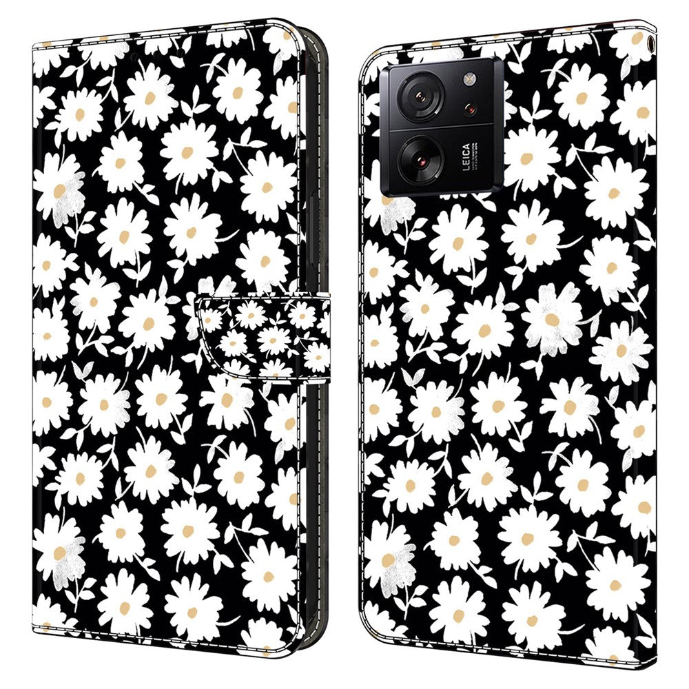 For Xiaomi Redmi K60 Ultra / 13T / 13T Pro Case 3D Pattern Leather Wallet Phone Cover