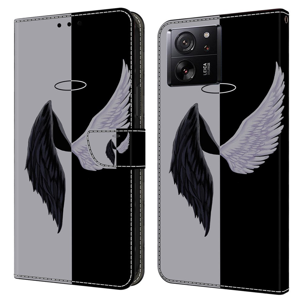 For Xiaomi Redmi K60 Ultra / 13T / 13T Pro Case 3D Pattern Leather Wallet Phone Cover