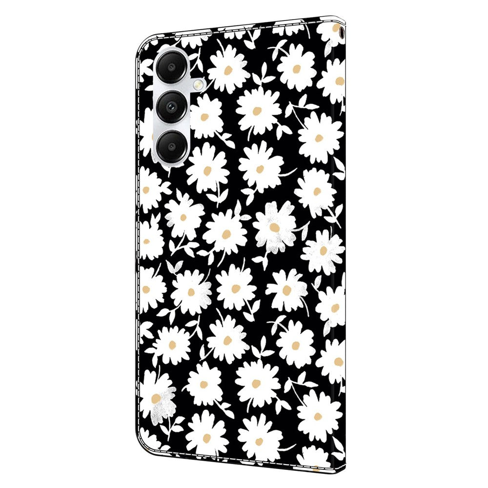 Til Samsung Galaxy A05s 4G Etui Pung PU Læder 3D Mønster Flip Telefon Cover