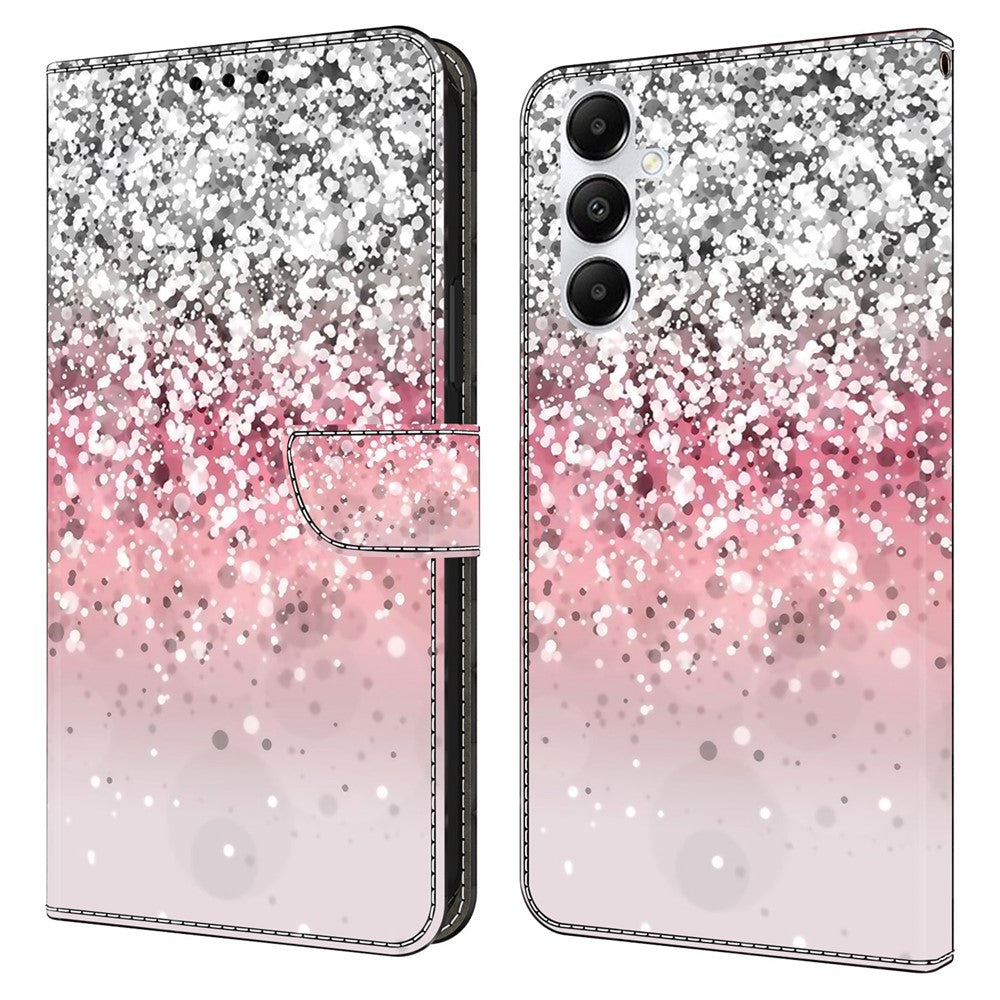 Til Samsung Galaxy A05s 4G Etui Pung PU Læder 3D Mønster Flip Telefon Cover