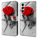 Til Samsung Galaxy A05s 4G Etui Pung PU Læder 3D Mønster Flip Telefon Cover