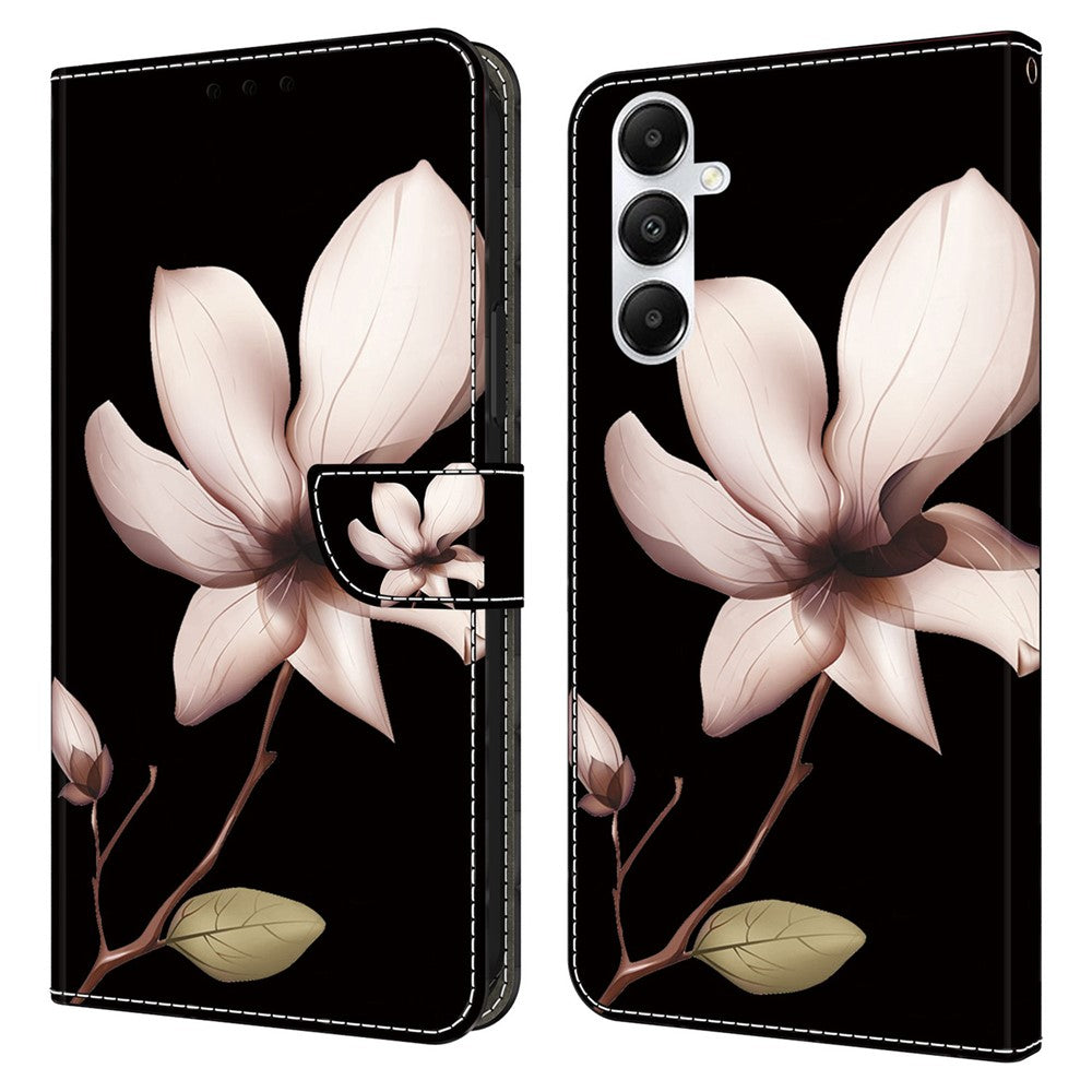 Til Samsung Galaxy A05s 4G Etui Pung PU Læder 3D Mønster Flip Telefon Cover