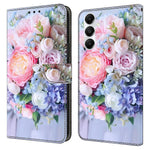Til Samsung Galaxy A05s 4G Etui Pung PU Læder 3D Mønster Flip Telefon Cover