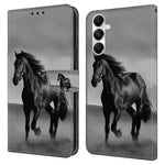 Til Samsung Galaxy A05s 4G Etui Pung PU Læder 3D Mønster Flip Telefon Cover