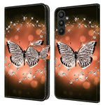 For Samsung Galaxy A15 4G Case 3D Pattern PU Leather Flip Protective Cover
