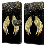 For Samsung Galaxy A15 4G Case 3D Pattern PU Leather Flip Protective Cover