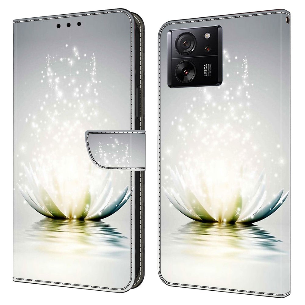 For Xiaomi Redmi K60 Ultra / 13T / 13T Pro Case  Folio PU Leather 3D Pattern Printing Phone Cover