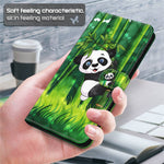 Til Samsung Galaxy A15 4G cover 3D mønster print PU læder pung telefon cover