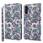 Til Samsung Galaxy A15 4G cover 3D mønster print PU læder pung telefon cover