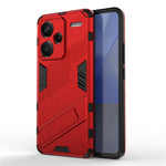 For Xiaomi Redmi Note 13 Pro+ 5G Case Anti-Scratch Kickstand PC+TPU Phone Cover