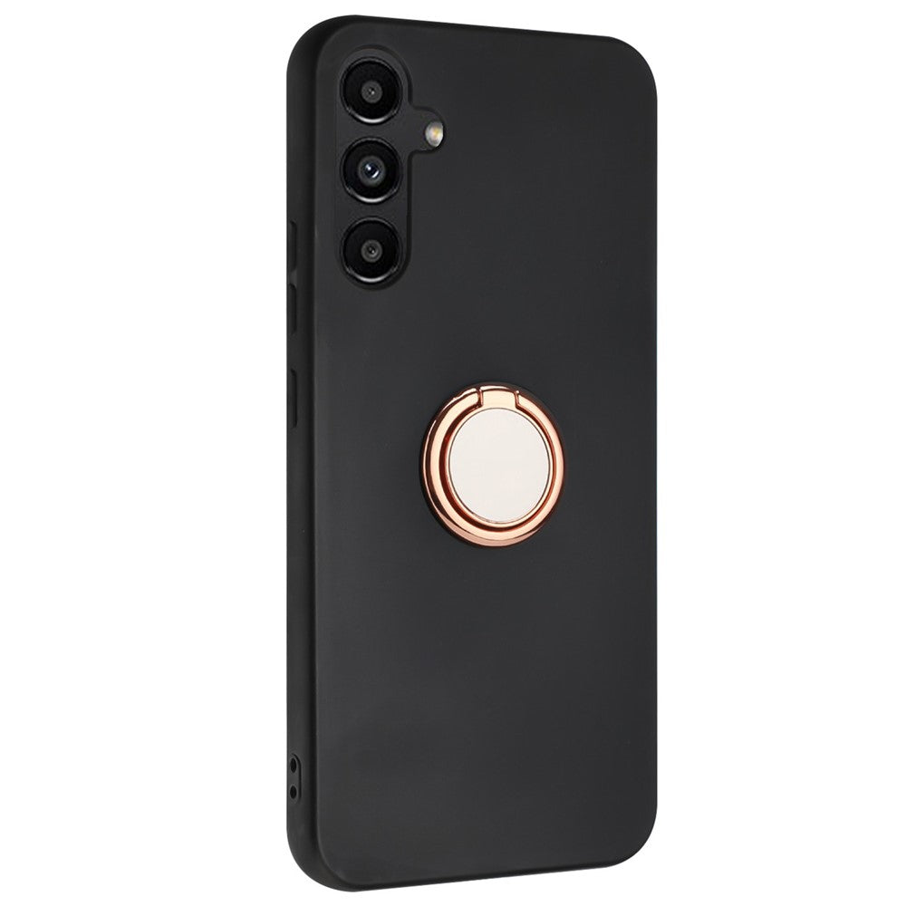 Til Samsung Galaxy A15 4G etui TPU telefoncover med ringestativ
