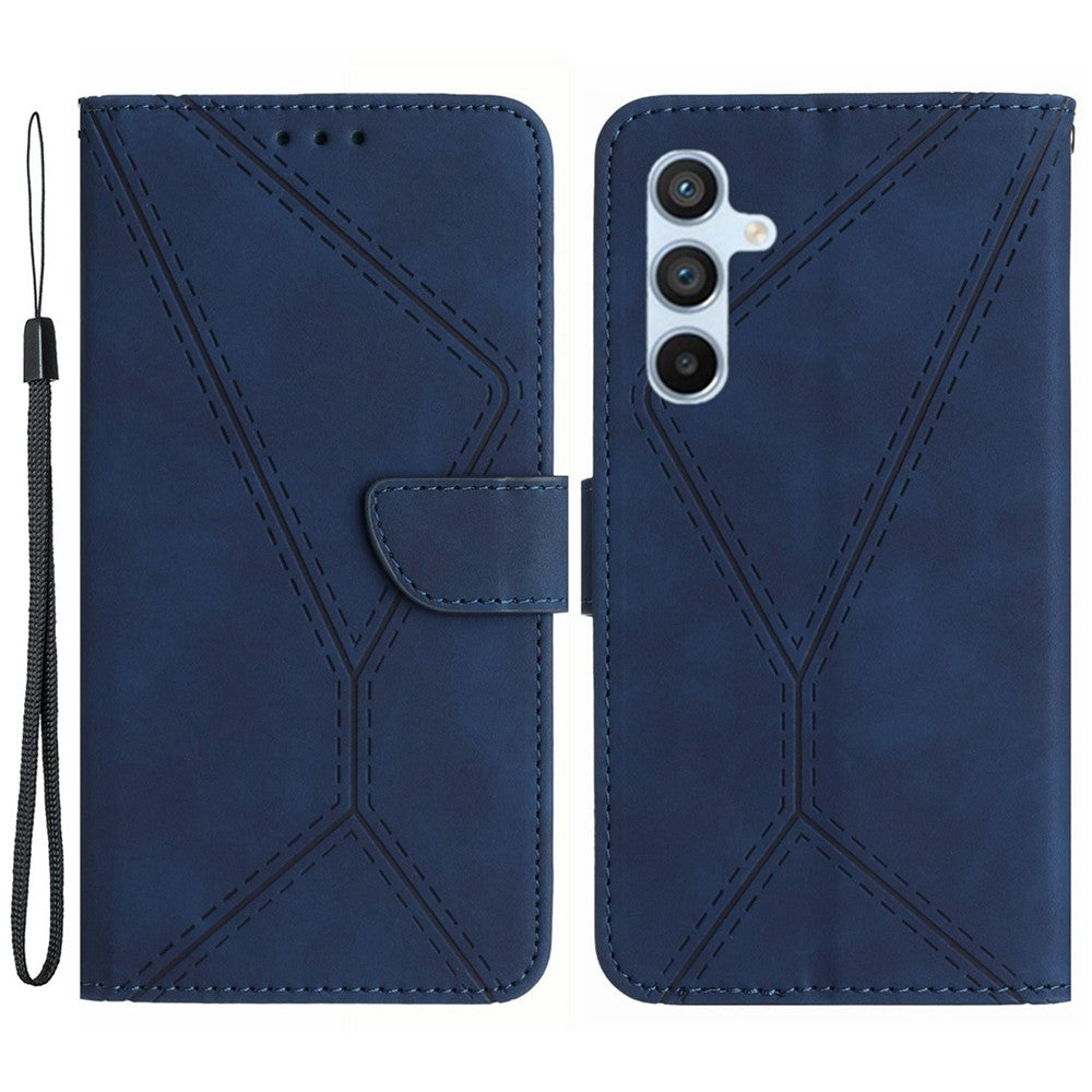 HT05 Til Samsung Galaxy A15 4G Cover Præget Telefonpung Cover