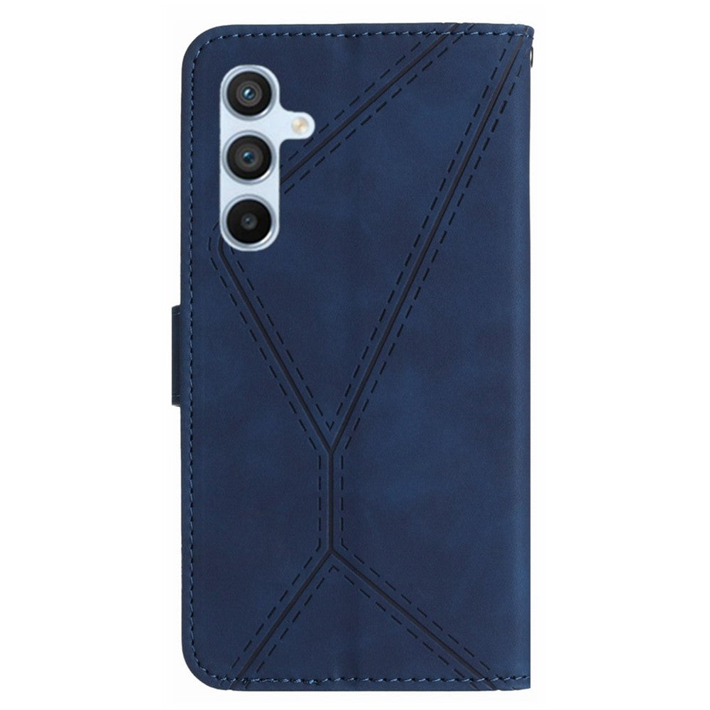 HT05 Til Samsung Galaxy A15 4G Cover Præget Telefonpung Cover