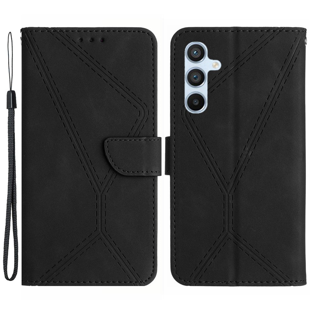 HT05 Til Samsung Galaxy A15 4G Cover Præget Telefonpung Cover