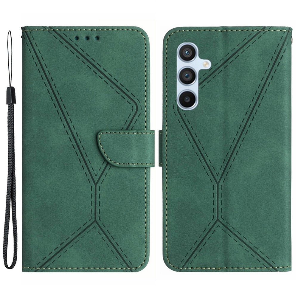HT05 Til Samsung Galaxy A15 4G Cover Præget Telefonpung Cover