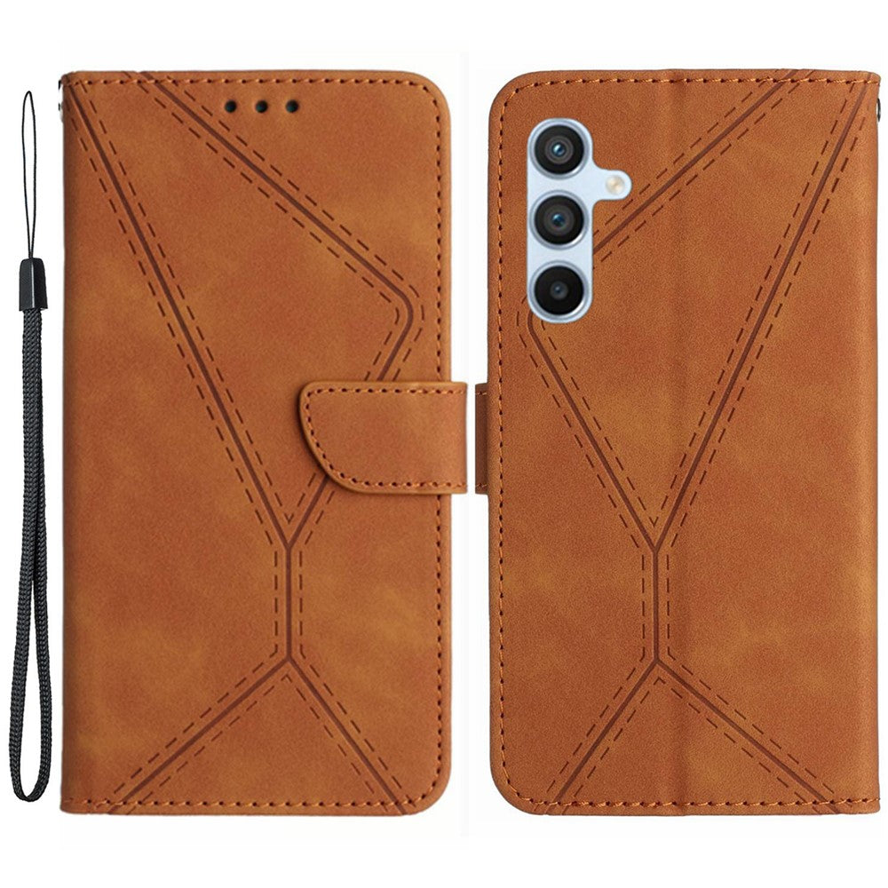 HT05 Til Samsung Galaxy A15 4G Cover Præget Telefonpung Cover
