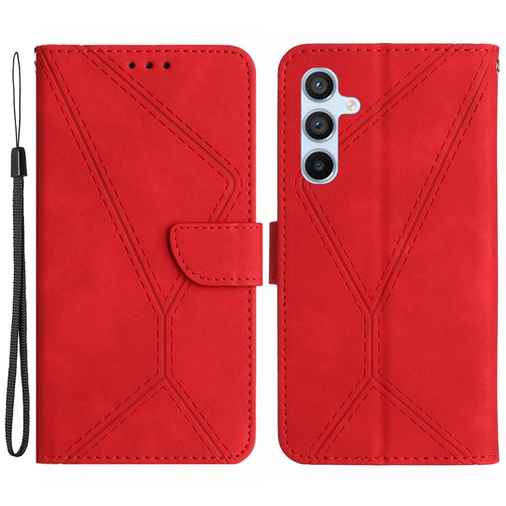 HT05 Til Samsung Galaxy A15 4G Cover Præget Telefonpung Cover