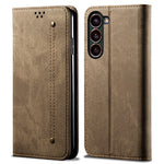 For Samsung Galaxy S24 Case Slim-Fit Phone Shell Wallet PU Leather Cell Phone Cover