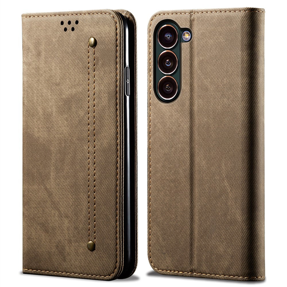 For Samsung Galaxy S24 Case Slim-Fit Phone Shell Wallet PU Leather Cell Phone Cover