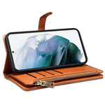 ESEBLE For Samsung Galaxy S24+ Case RFID Blocking Wallet Cellphone Leather Cover