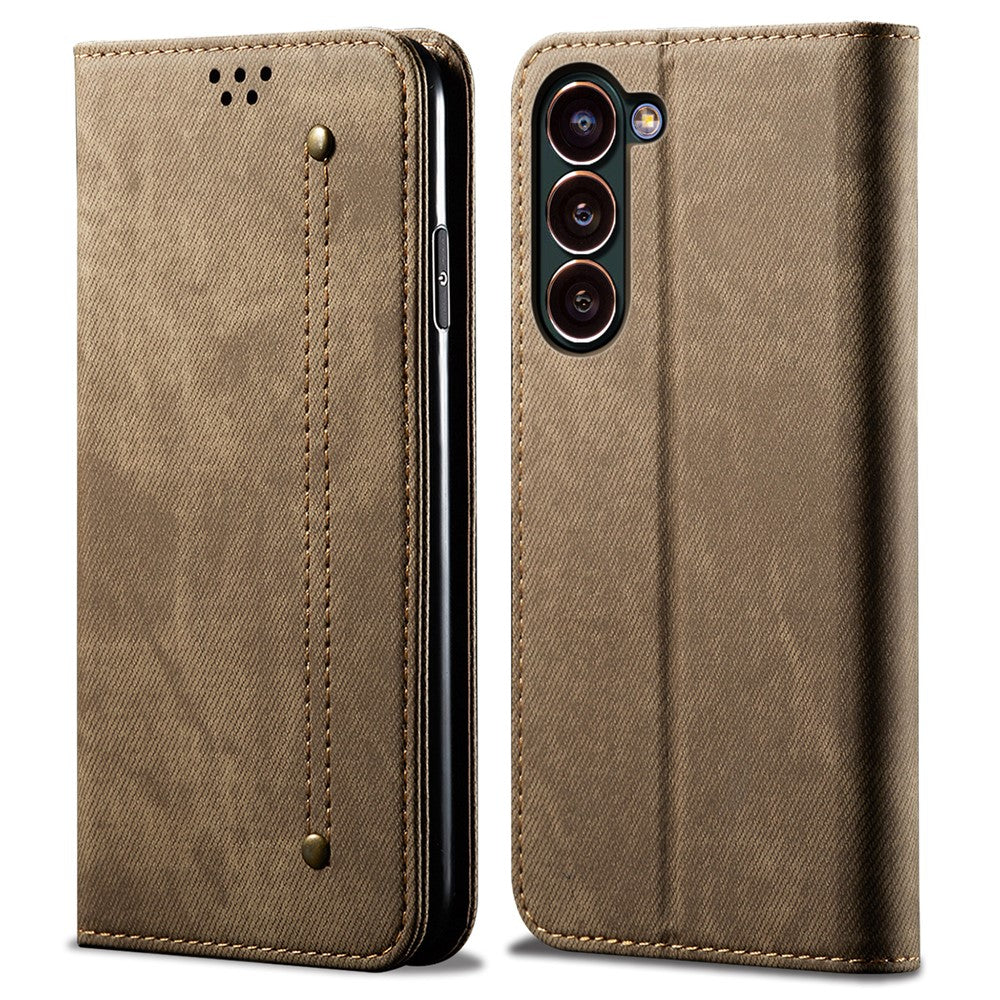 For Samsung Galaxy S24+ Case Flip Stand Wallet PU Leather Cell Phone Cover