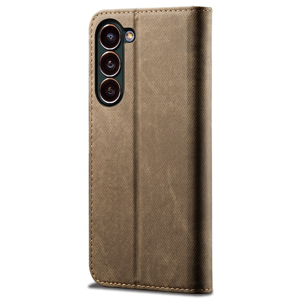 For Samsung Galaxy S24+ Case Flip Stand Wallet PU Leather Cell Phone Cover