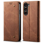 For Samsung Galaxy S24+ Case Flip Stand Wallet PU Leather Cell Phone Cover