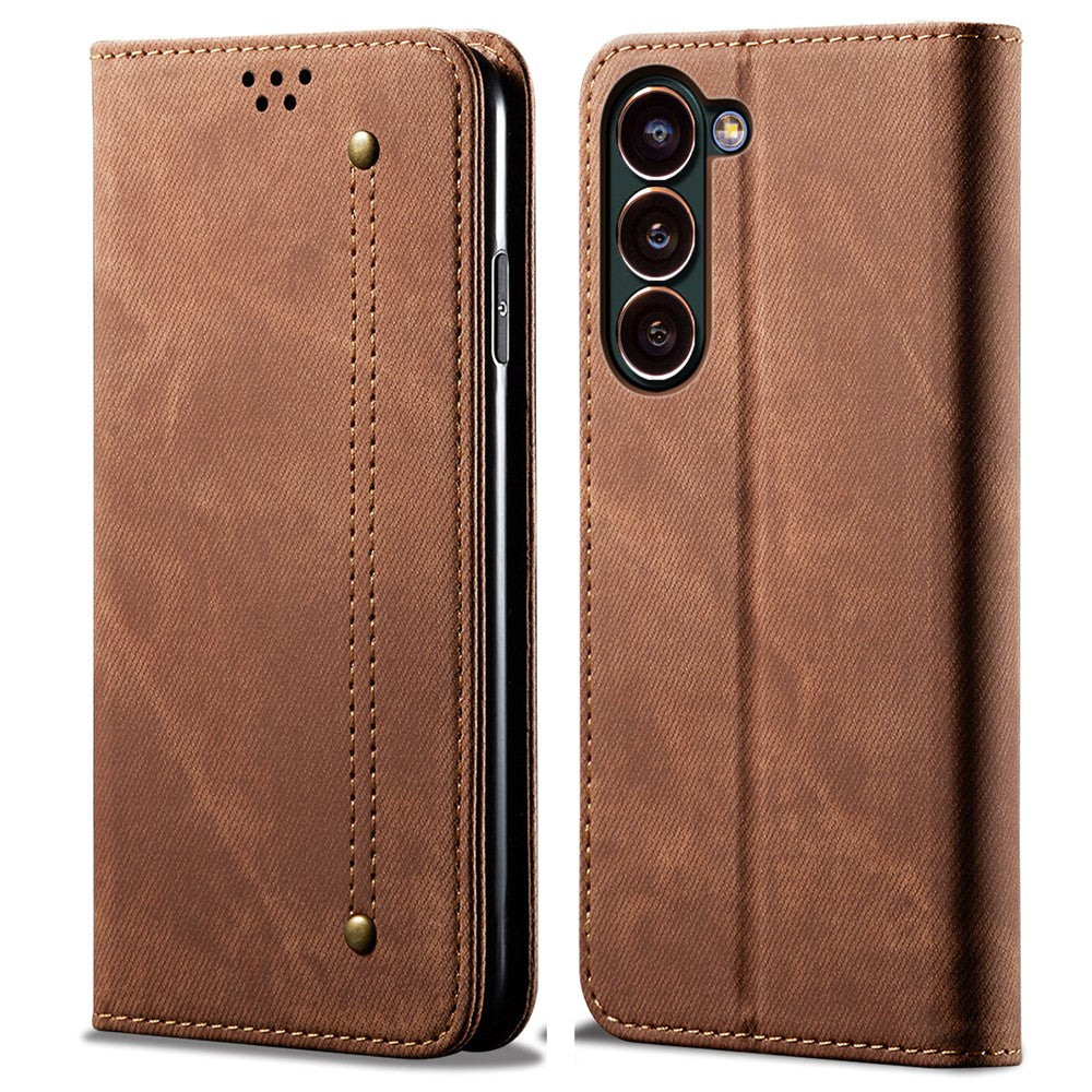 For Samsung Galaxy S24+ Case Flip Stand Wallet PU Leather Cell Phone Cover