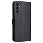 For Samsung Galaxy A05s 4G Case Solid Color Leather Mobile Cover Wallet Stand with Strap