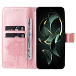 For Xiaomi Redmi K60 Ultra / 13T / 13T Pro Phone Case with Stand Cat Tree Pattern Leather Wallet Mobile Cover