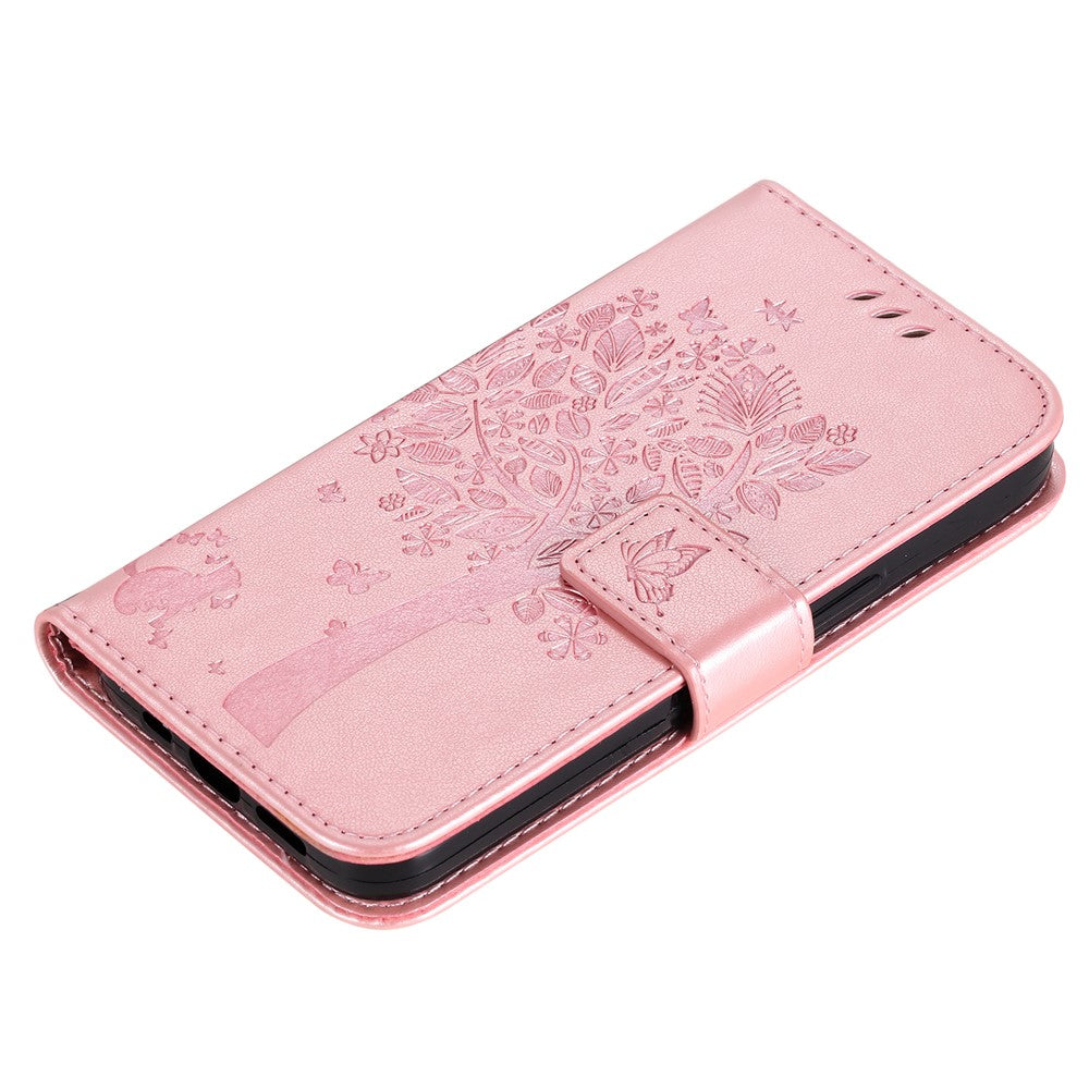 For Xiaomi Redmi K60 Ultra / 13T / 13T Pro Phone Case with Stand Cat Tree Pattern Leather Wallet Mobile Cover