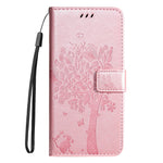 For Xiaomi Redmi K60 Ultra / 13T / 13T Pro Phone Case with Stand Cat Tree Pattern Leather Wallet Mobile Cover