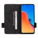 For Xiaomi Redmi 12 4G / 5G (Global) Case Hardware Decor PU Leather Wallet Phone Cover
