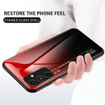 Til Samsung Galaxy A15 4G Telefoncover Hærdet Glas+PC+TPU Cover