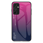 Til Samsung Galaxy A15 4G Telefoncover Hærdet Glas+PC+TPU Cover