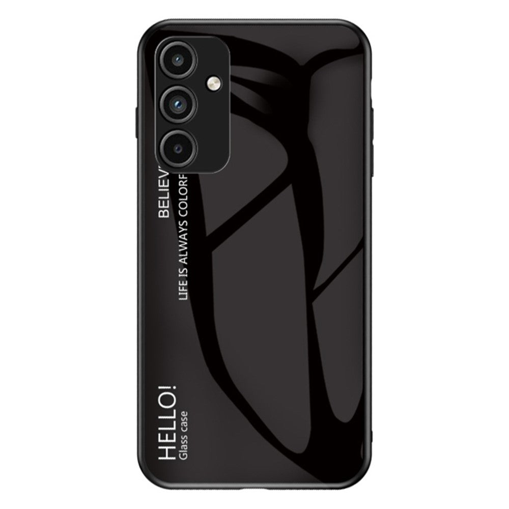 Til Samsung Galaxy A15 4G Telefoncover Hærdet Glas+PC+TPU Cover