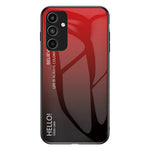 Til Samsung Galaxy A15 4G Telefoncover Hærdet Glas+PC+TPU Cover