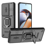 OnePlus 11R 5G / Ace 2 5G-skal med glidande linslock PC+TPU-stativ