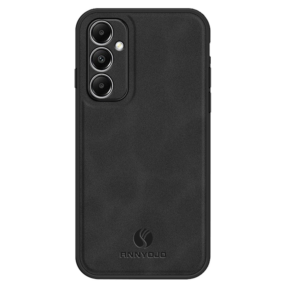 ANNYOJO For Samsung Galaxy A05s 4G Case PU Leather+PC+TPU Shockproof Back Cover
