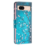 For Google Pixel 8a Case Pattern Printing Wallet Leather Phone Cover