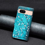 For Google Pixel 8a Case Pattern Printing Wallet Leather Phone Cover