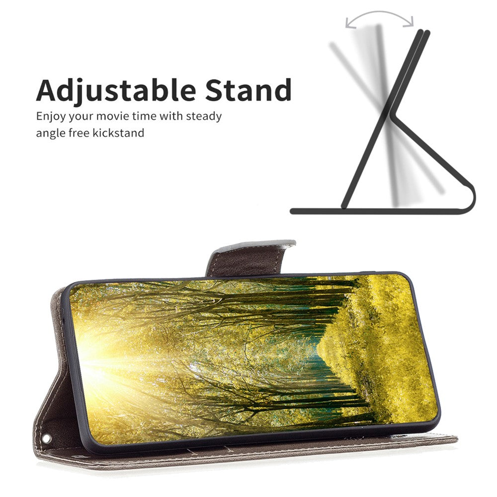 For Samsung Galaxy S25+ / S24+ Case Butterfly Imprinted PU Leather Wallet Cover