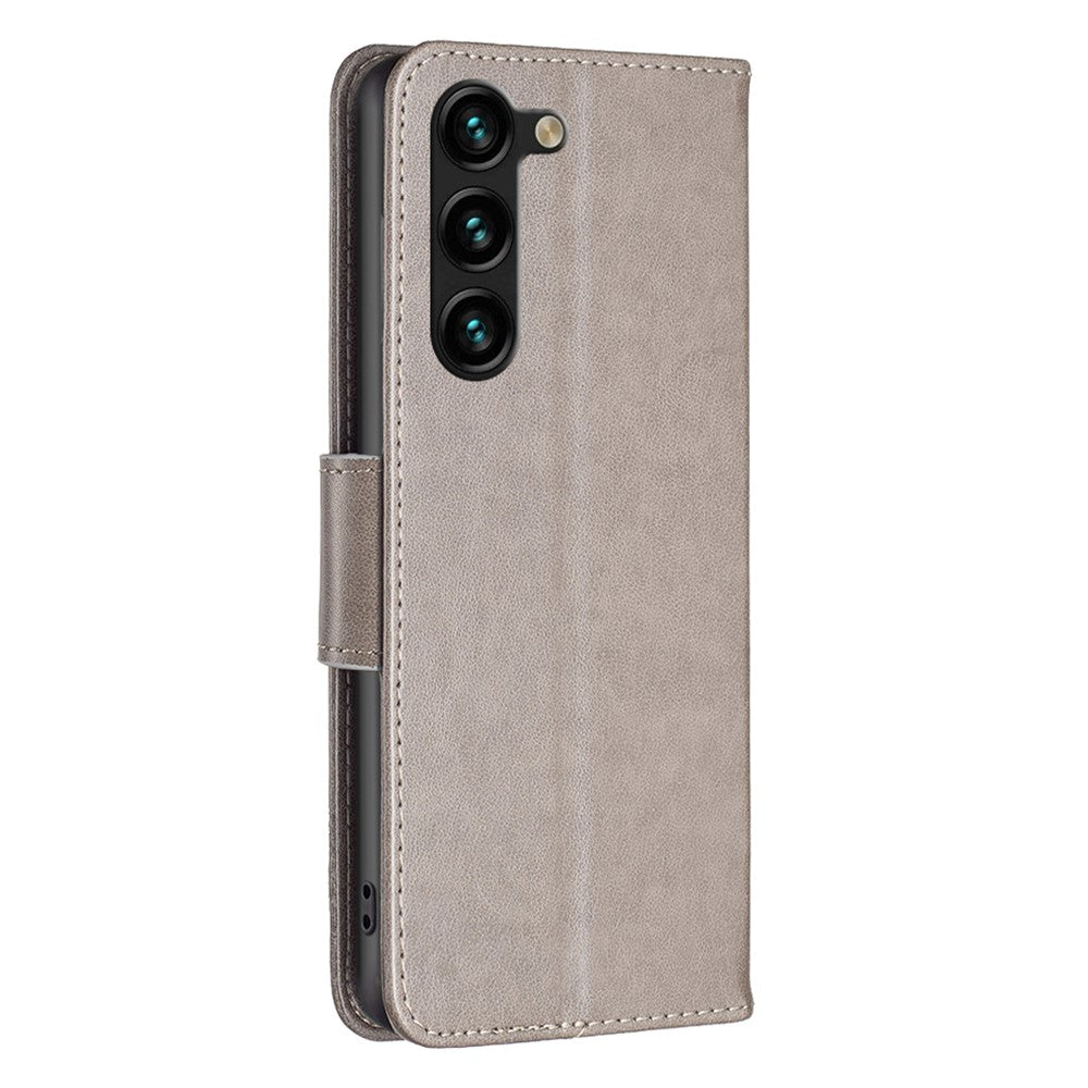 For Samsung Galaxy S25+ / S24+ Case Butterfly Imprinted PU Leather Wallet Cover